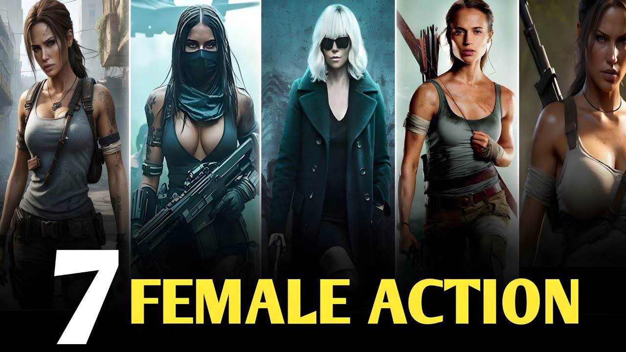 Top 7 Female Action Movies in Hindi | Female Action Movies | Raging Phoenix | Atomic Blonde