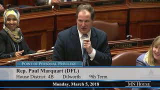 House Floor Session  3/5/18