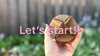 Craft Makers - How to make a cardboard ball