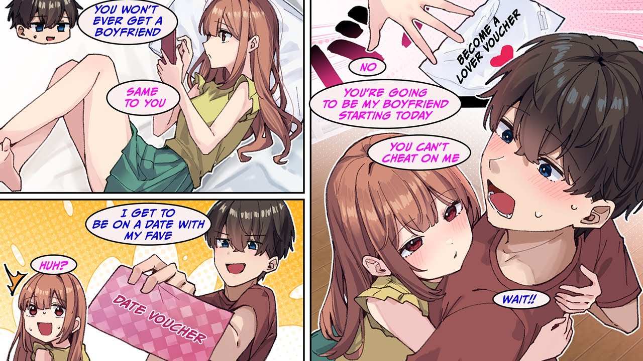 [Manga Dub] A childhood friend often comes over to  my house completely unguarded