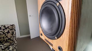 Sub literally destroys house!!!! Bass Test!