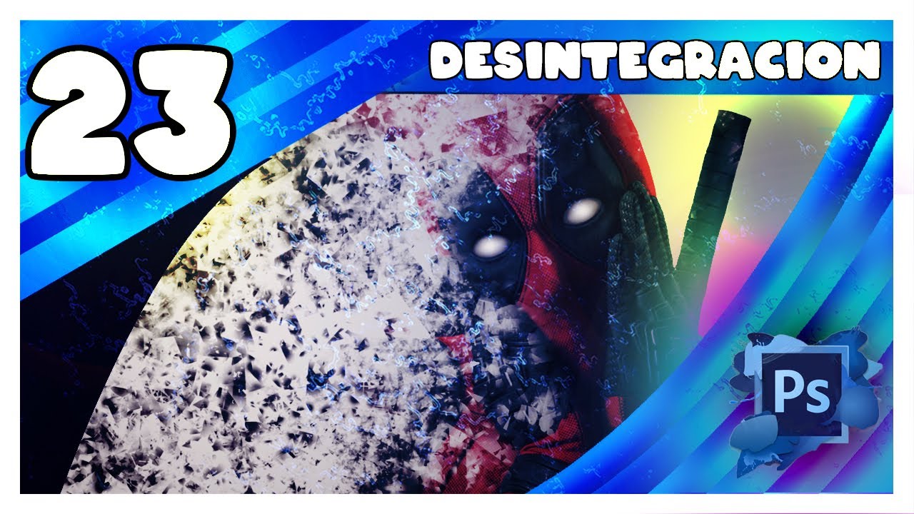 Tutorial de efecto de desintegracion | Photoshop #23 | DomiNike - YouTube