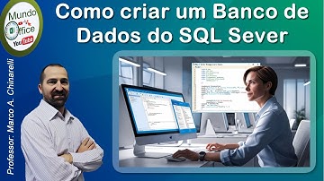 SQL   Como criar um banco de dados no SQL Server | #MundoOffice #DicasDeSQL