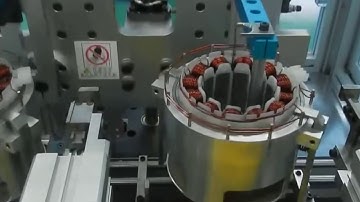 BLDC stator needle winding machine