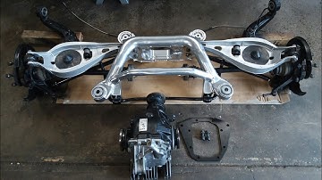 BMW E46 Racecar Project Rear Subframe Suspension Updates