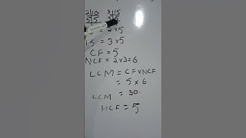 LCM of 10 and 15 by prime factorization in Urdu and Hindi | HCF of 10 and 15