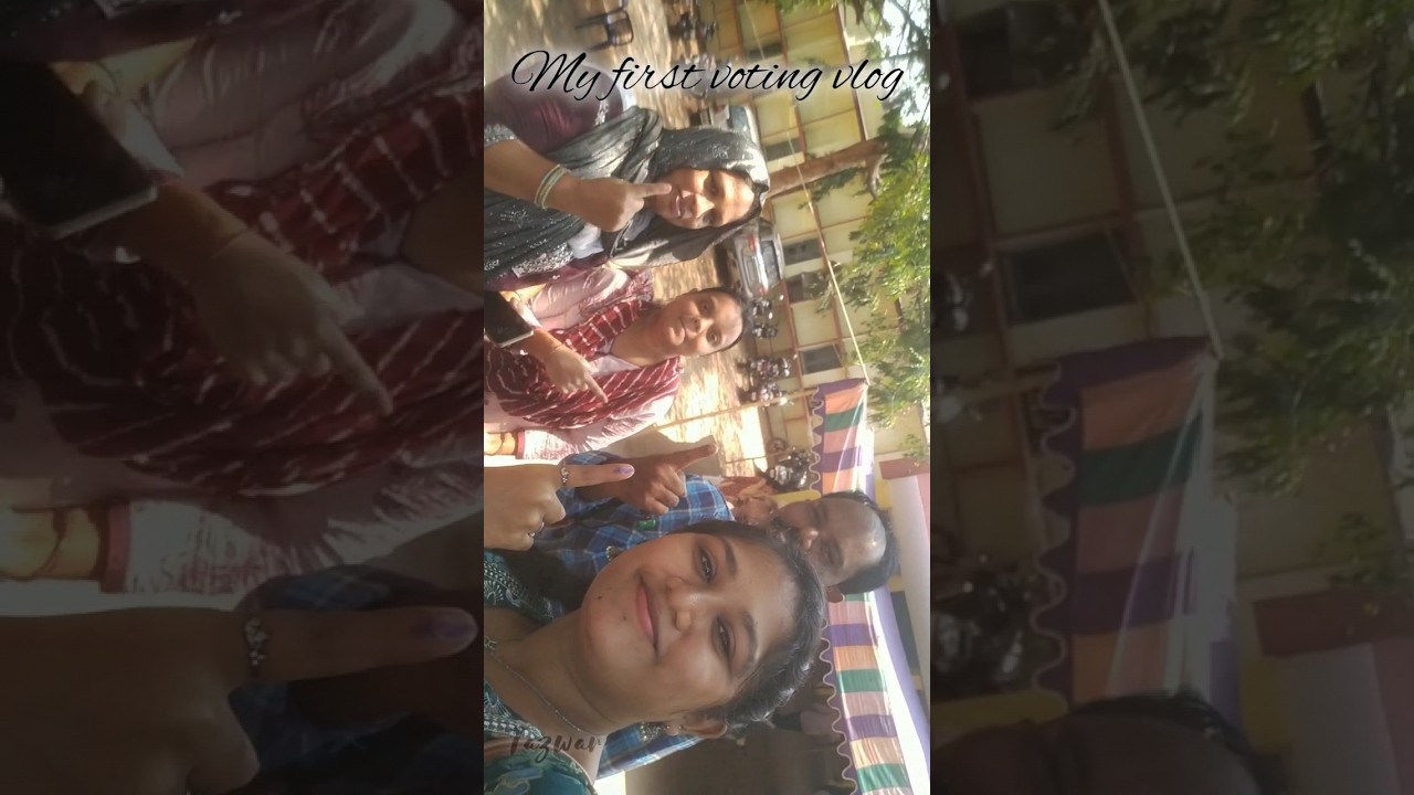 my first vote ☑️🗳️||vote casting👍🏻