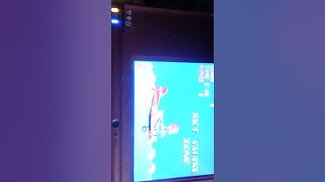 Knuckles in sonic 2 level select