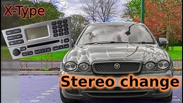 Stereo removal/change - X Type Jaguar