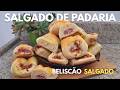 SALGADO DE PADARIA FEITO EM CASA - MUITO FÁCIL