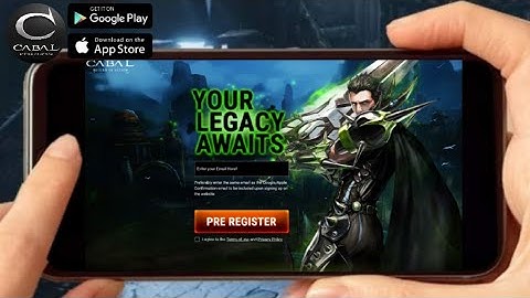 CABAL MOBILE: RETURN OF ACTION (UPCOMING) 2023 Online Classic-RPG Coming To Mobile Open Pre-Register