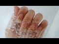 ⚘로즈골드 3d 네일아트 | ROSE GOLD NAILS | 파우더네일