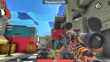 kuboom gun game gameplay walkthrough #kuboom #multiplayer #gameplay #fps