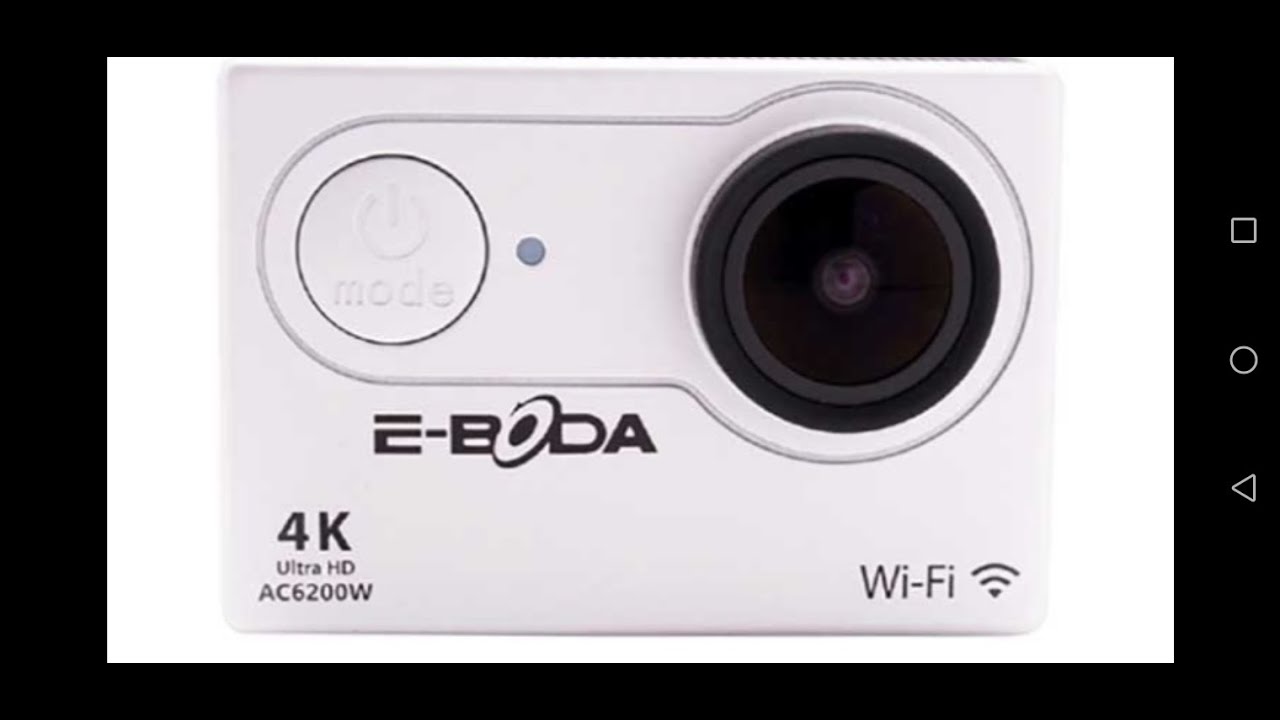 CAMERA SPORT EBODA AC6200W (PREZENTARE DETALIATA) YouTube