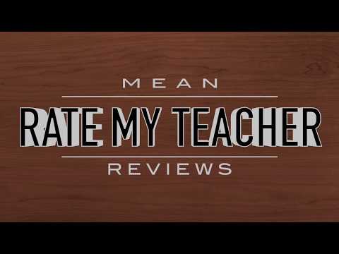 Mean Rate My Teacher Reviews (Variety Show 2018)