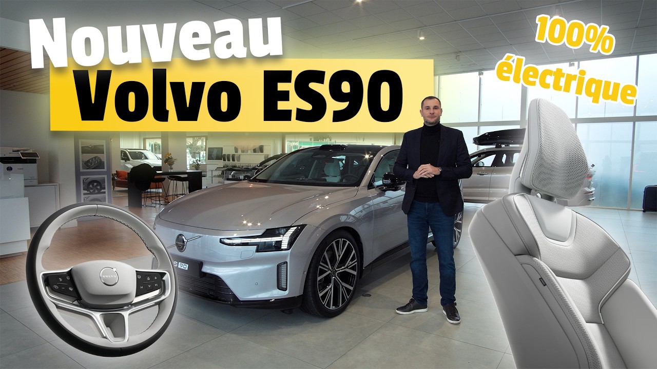 Découvrez la nouvelle Volvo ES90