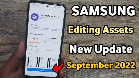 Samsung Editing Assets New Update | A50 A50S A51 A52 A52S A71 A31 F62 M52 A53 M21 M31 M51 M31S A32