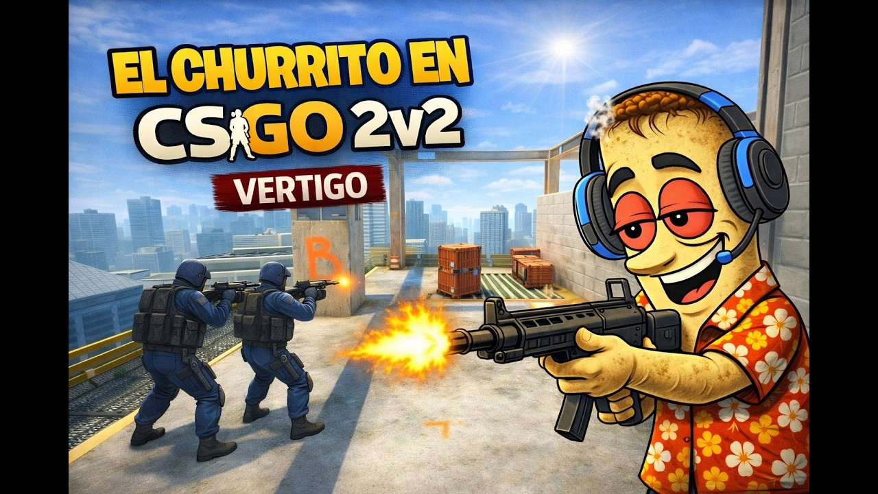 EL CHURRITO LA ROMPE EN VERTIGO 😈 | CSGO 2v2