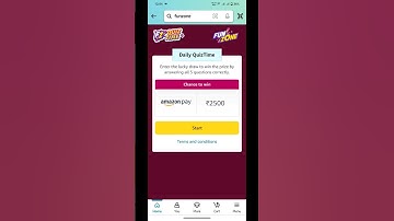 Amazon Quiz Answers Today | Answer And Win 2500 Amazon Pay Balance | Spin And Win | 20 February 2024