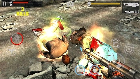 DEAD TARGET: Zombie || Main Quest : Mission 411 With Flame Thrower Gun Complete「Android Gameplay