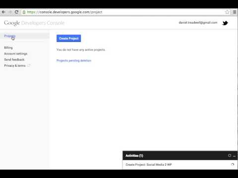 How to get a Public API Key for Google+