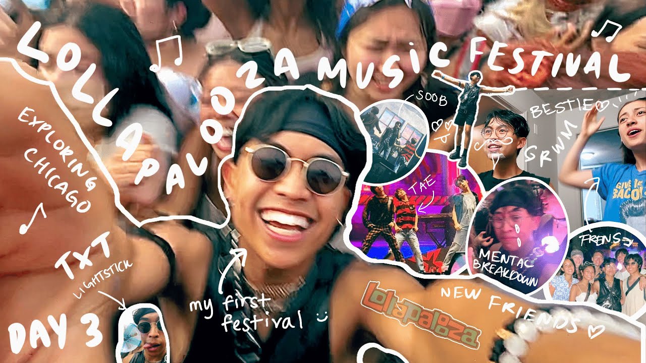 SURVIVING BARRICADE AT TXT LOLLAPALOOZA (LOLLAPALOOZA VLOG PT. 1 - TXT)