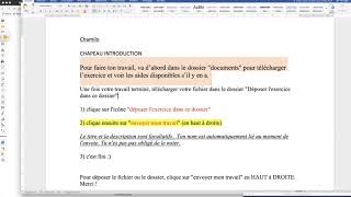 Créer un espace de dépôt d'activité Avec Chamilo