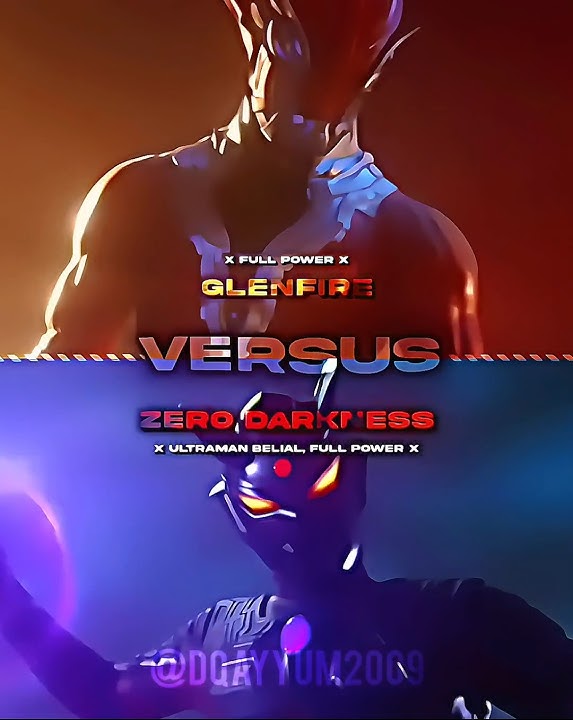 Ultraman Zero Darkness Vs Glenfire | Edit #shorts #edit #ultraman #ultramanedit #vsedit #wisedit