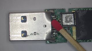 Datenrettung USB Stick reparieren durch Microsoldering