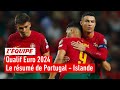 Qualif Euro 2024   Le Portugal de CR7 boucle sa 10e victoire en 10 matches face  lIslande