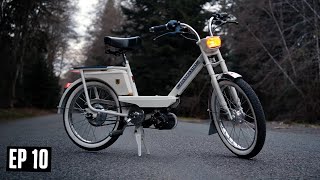 The electric moped is FINISHED (The first Peugeot E-101 in the world!)