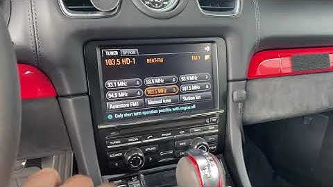 How to verify System Version of your PCM 3.1 to install our Porsche Backup Camera