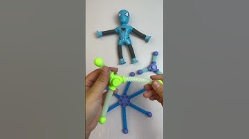 Spiderman Mavel Pop Sound ASMR Creating satisfying POP #asmrsounds #satisfying #relaxing #creative