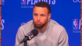 Stephen Curry Talks Game 6 Loss vs Kings, Postgame Interview