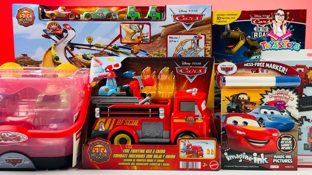 Unboxing and Review of Disney Pixar Cars Toy Collection - YouTube