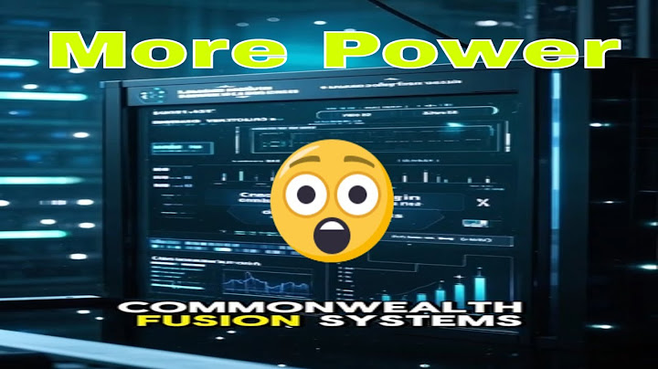 Google and Fusion power