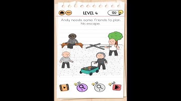 Brain Test 2 Tricky Stories PRISON ESCAPE Level 4 Walkthrough