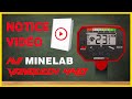 Dtecteur de mtaux minelab vanquish 440  la notice en vido