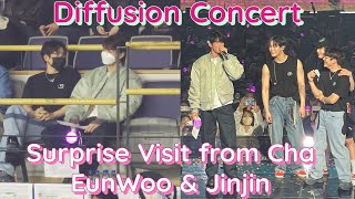 Cha Eunwoo & Jinjin Surprised Moon Bin and Sanha during their Diffusion Concert