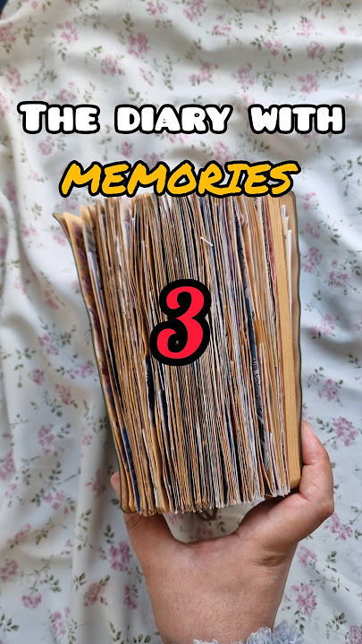 DIY couple memory journal for you #diary #journal #memories #photodiary