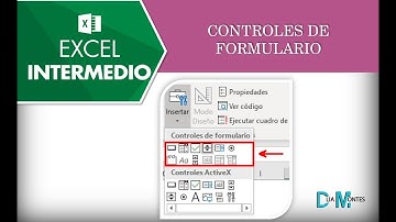 CONTROLES DE FORMULARIO EN EXCEL