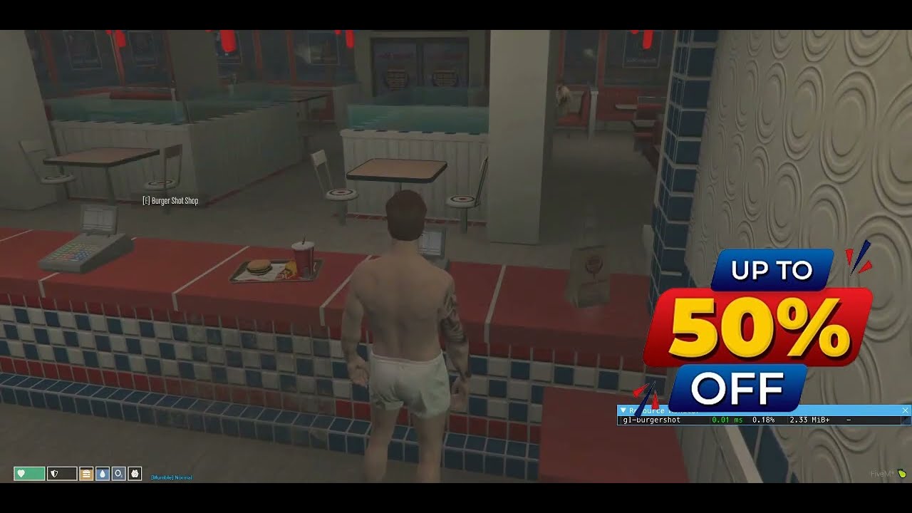 fivem burger shot job 