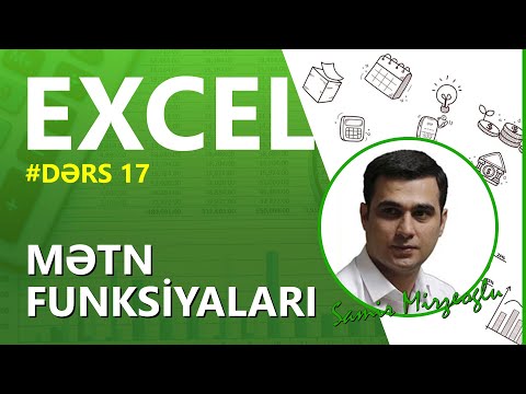 Video: Microsoft Excel 2010 sorğusundan necə istifadə edirəm?