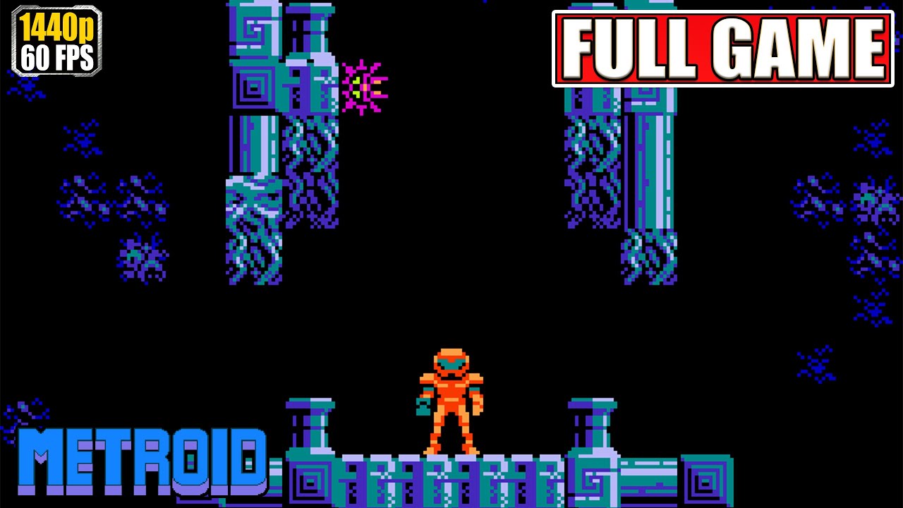 Metroid Full Gameplay Walkthrough [1986 NES Longplay Playthrough] No ...