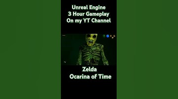Unreal Engine-The Legend of Zelda Ocarina of Time, 3 HOUR GAMEPLAY! (No commentary) 2025