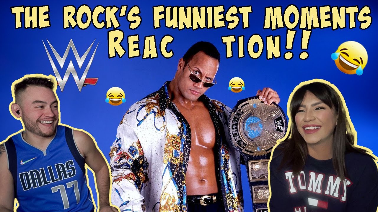 THE ROCK! Funniest Moments REACTION! My GIRLFRIEND reacts to the PEOPLE'S CHAMP for the first time!