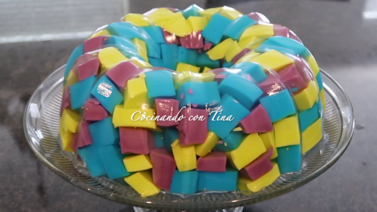 GELATINA DE MOSAICO INVERTIDA YouTube