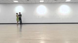 Cross-Step Waltz - Tripled Single Pivots