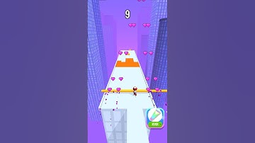 Roof Rails Wins! 🏃💨 Roof Rails Level 119 EPIC NEW PLAY WIN! 🤯🔥 #short #trending #funny #gameplay