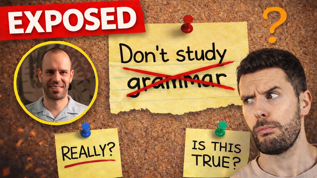 I Debunked @DreamingSpanish: Is Studying Grammar Actually Bad? - YouTube